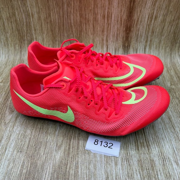 Nike Zoom Ja Fly 4 Track Spikes Men's 9.5 Bright Crimson Volt DR2741-601 NEW - Picture 10 of 10